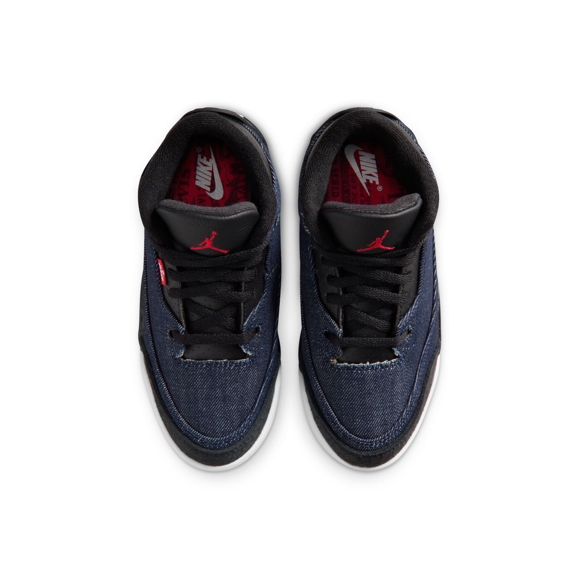 Air Jordan 3 x Levi's Indigo and Gym Red PS