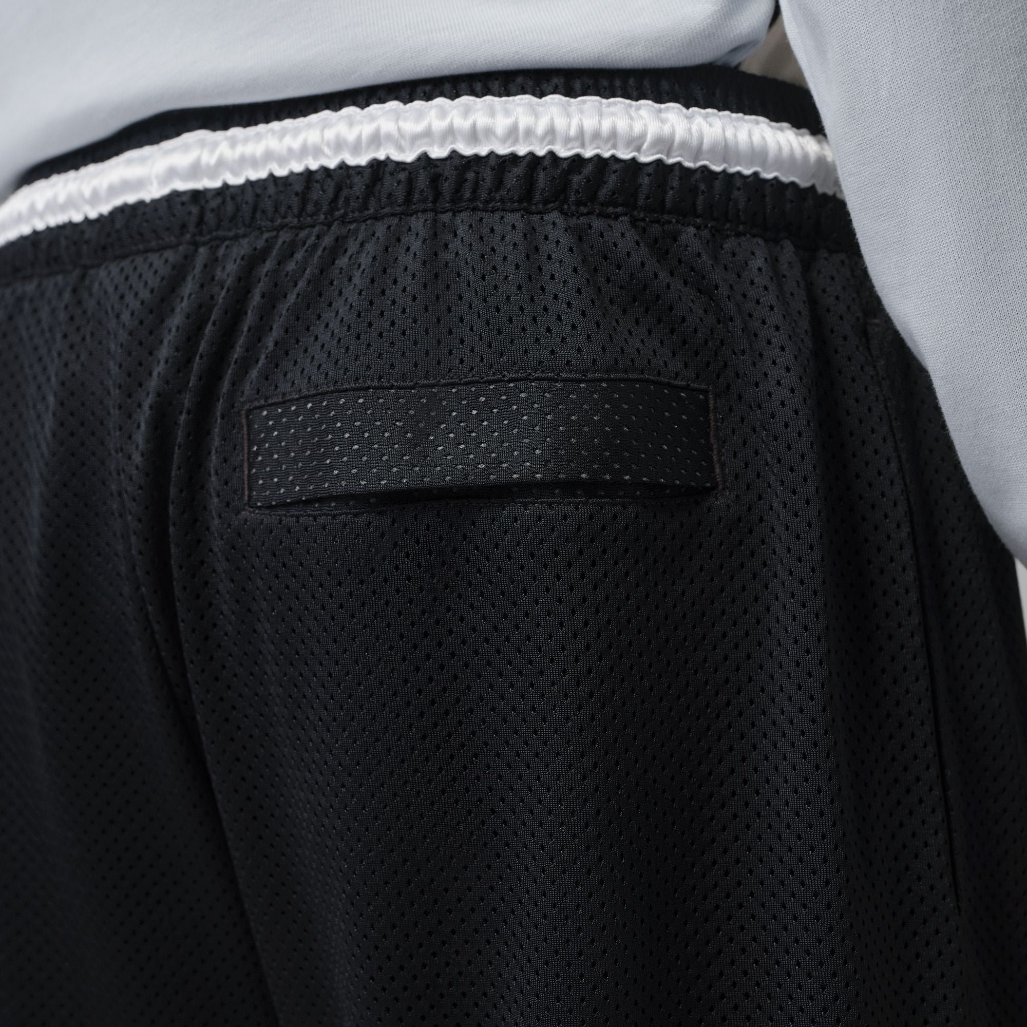 Jordan Brooklyn Diamond Mesh Black Shorts