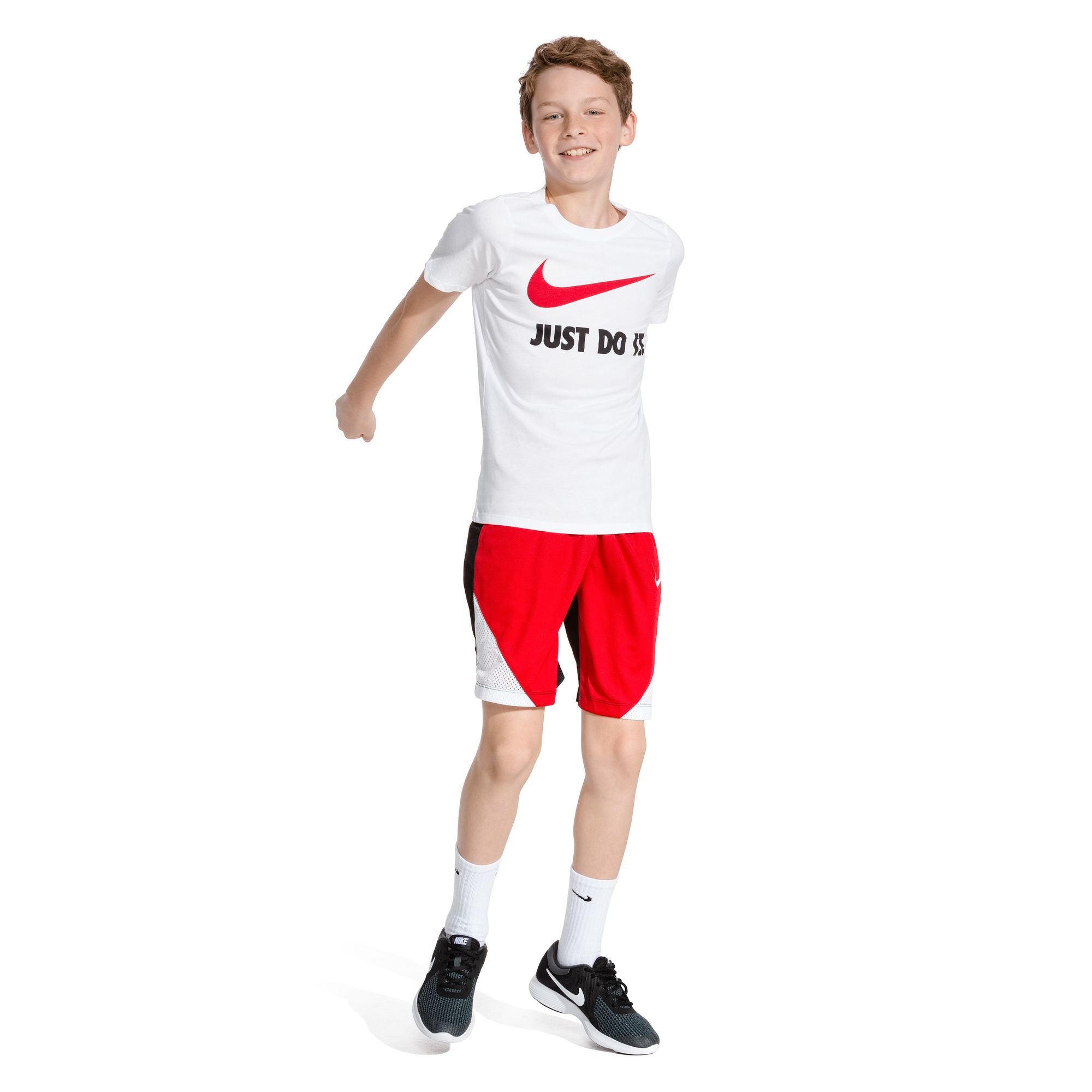 Everyday Cushioned 6 Pairs Crew White Socks