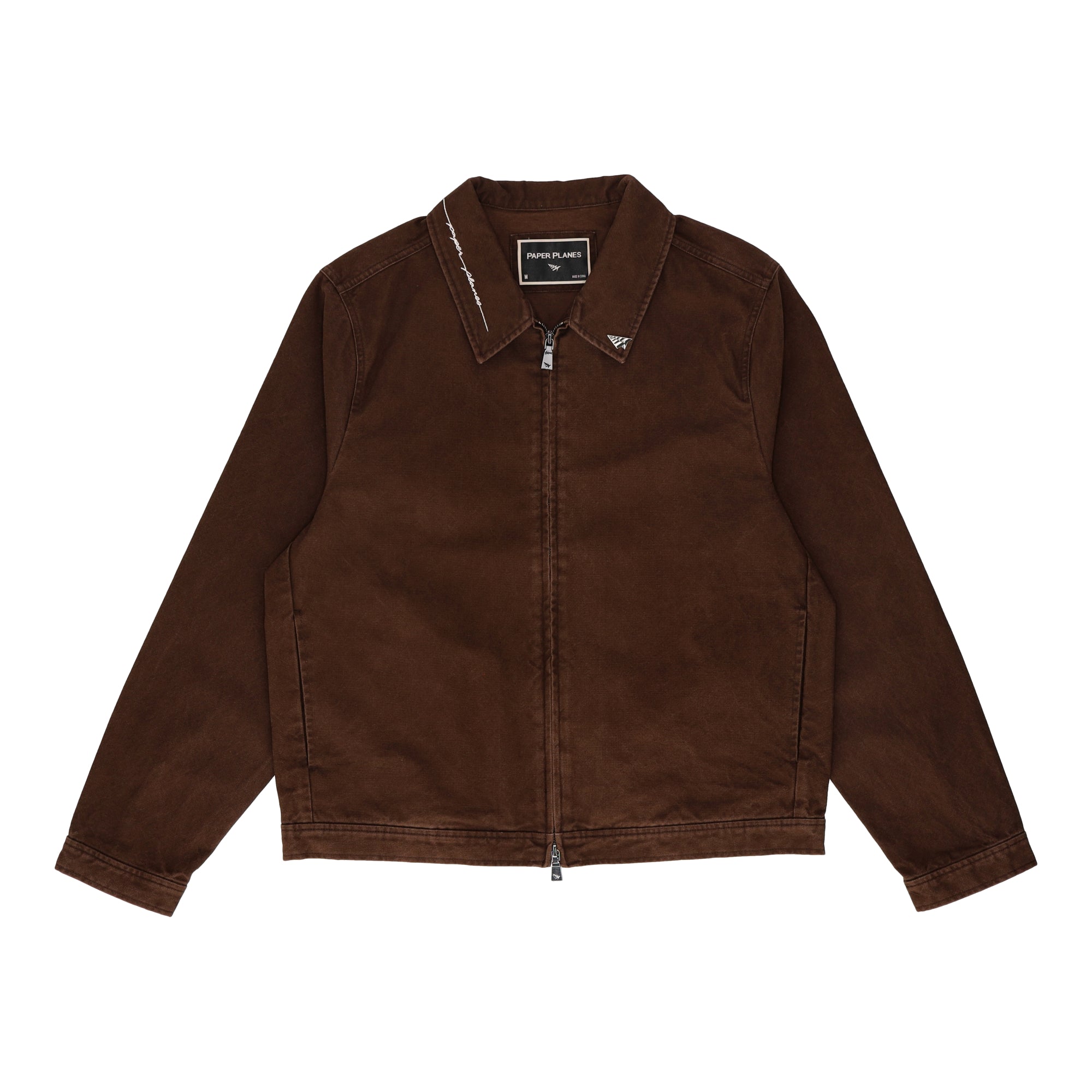 Script Canvas Brown Jacket