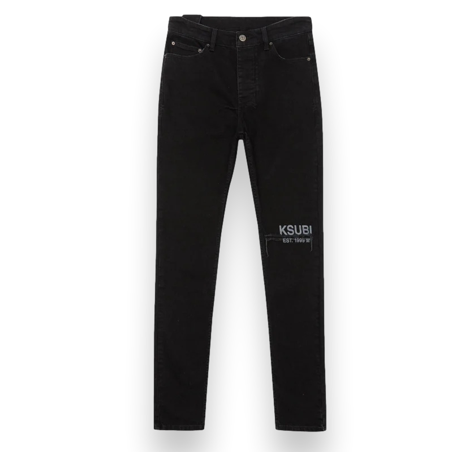 Chitch Laid Black Est Jean