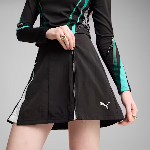 Dare To Zip-Off Wove Skirt