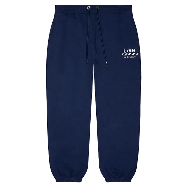 L/AB c/o Off-White Diag Jogger Pants - Marine