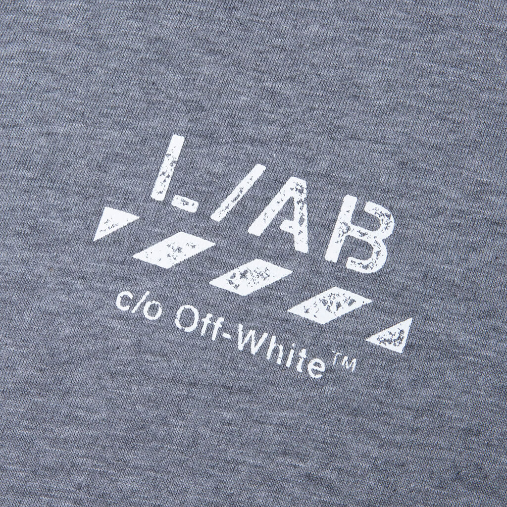 Core Diagonal S/S Tee - Heather Grey