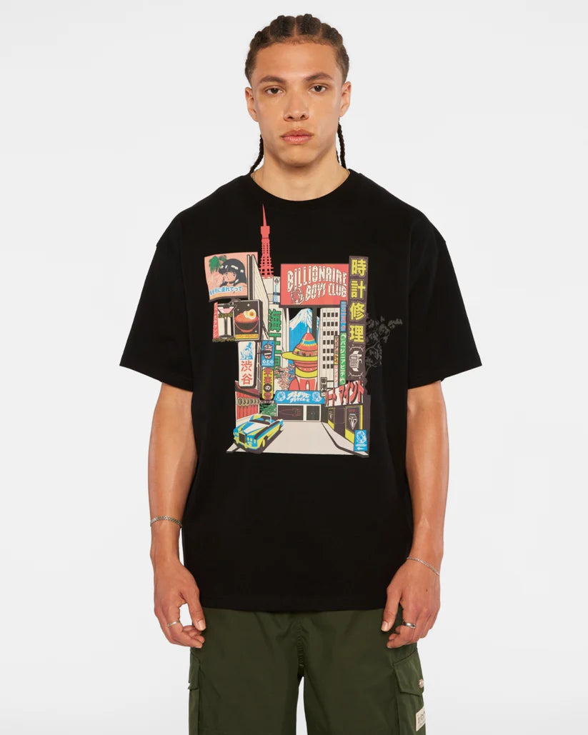 BB View Short Sleeve Black T-Shirt