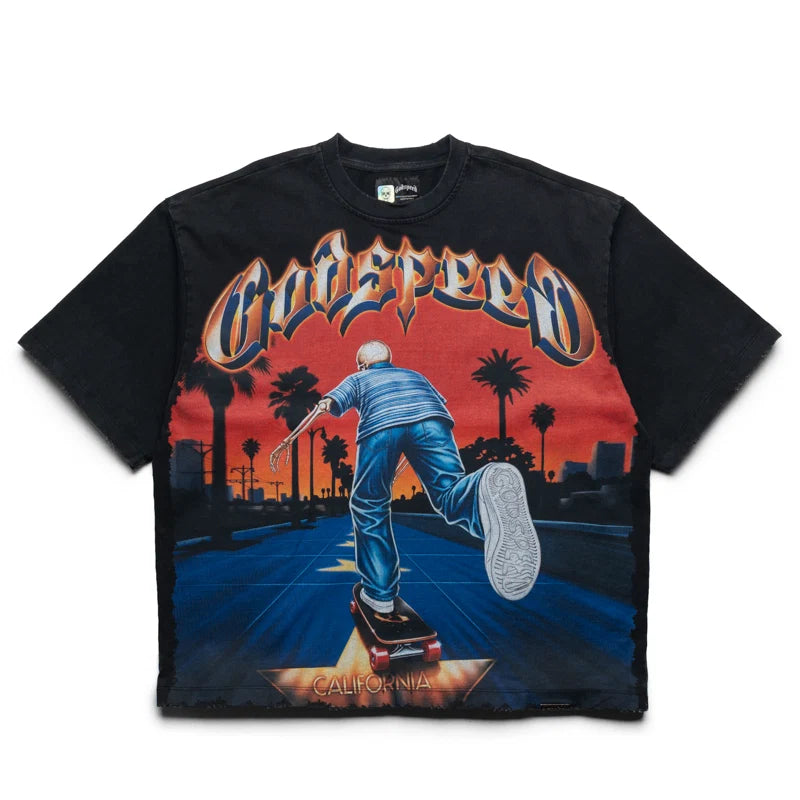 Kick Push Black T-shirt