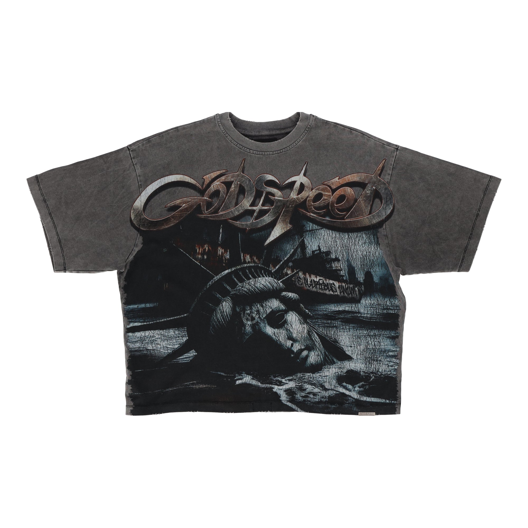Liberty Ruins Gray T-shirt – WOODstack