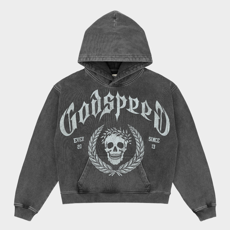 Godspeed New York-Victor Crest Gray Sweatsuit