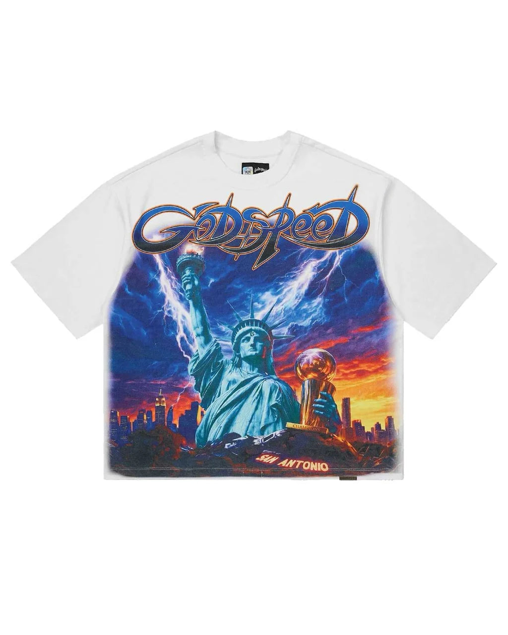 Godspeed New York-Liberty Reigns White