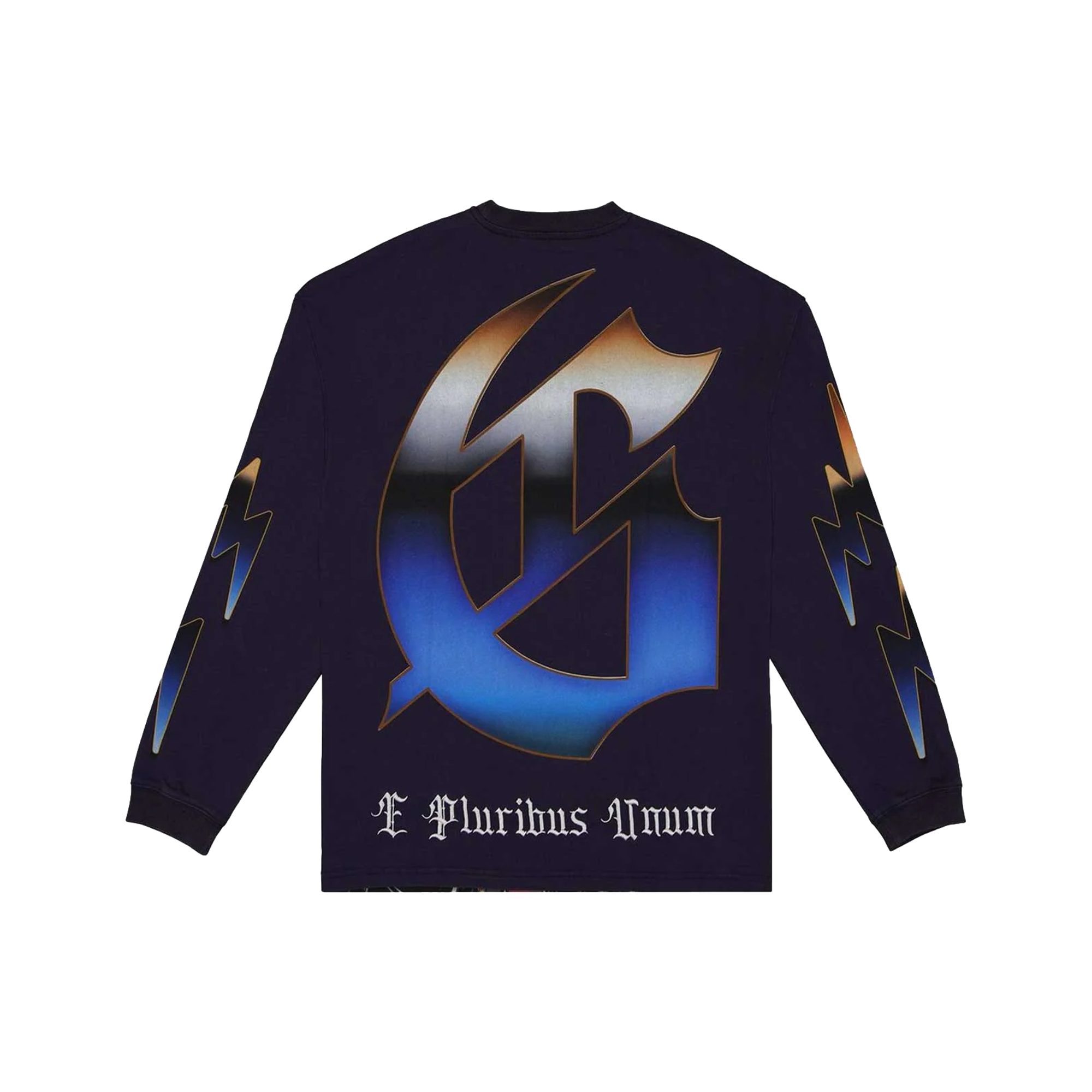 Sputnik Long Sleeve Navy T-Shirt