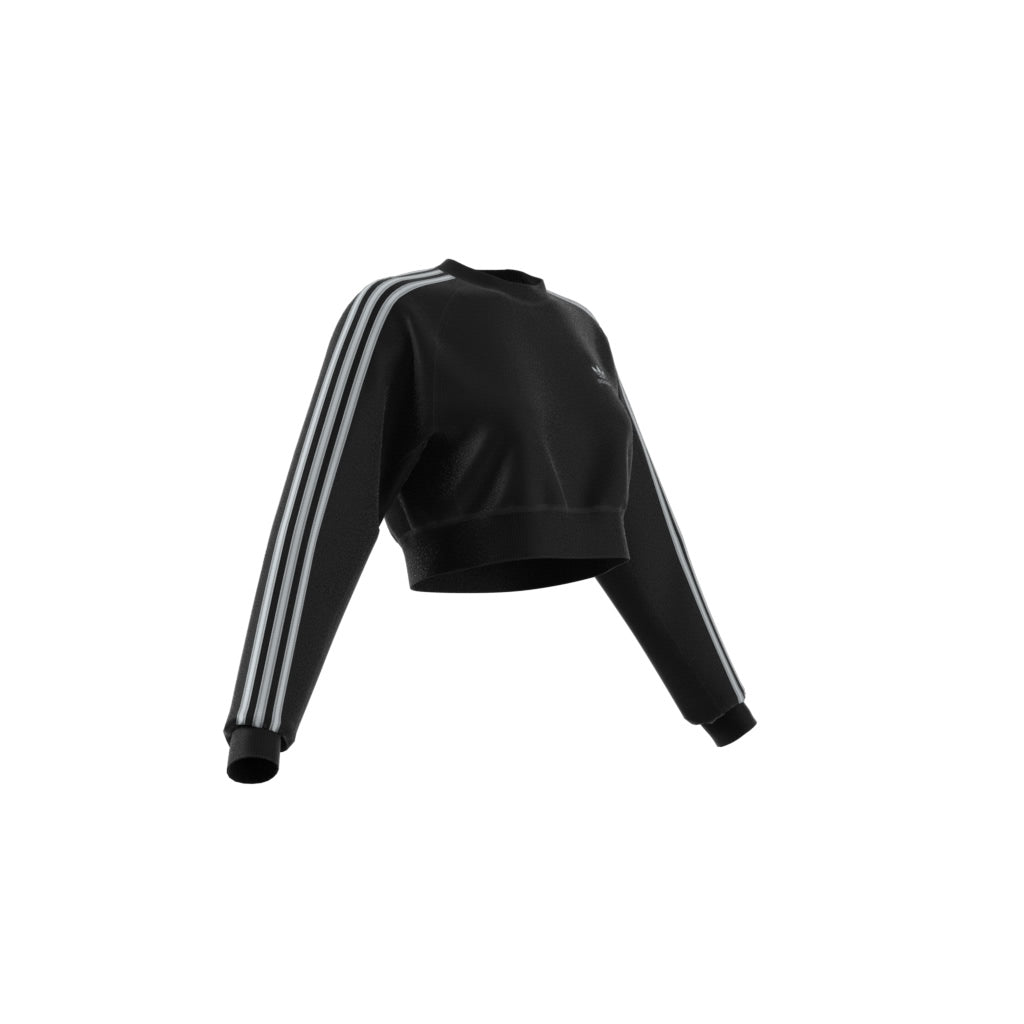 Adicolor Classics High Shine Crew Sweatshirt Black