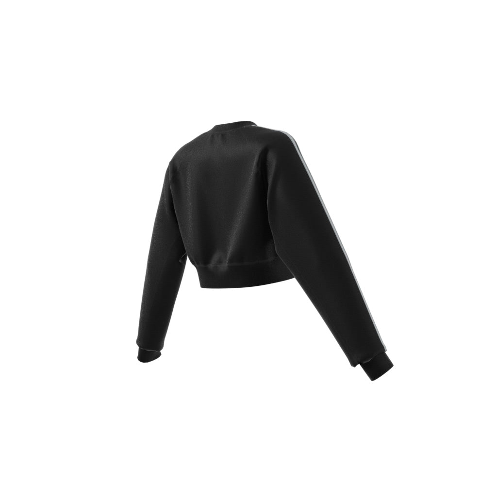 Adicolor Classics High Shine Crew Sweatshirt Black