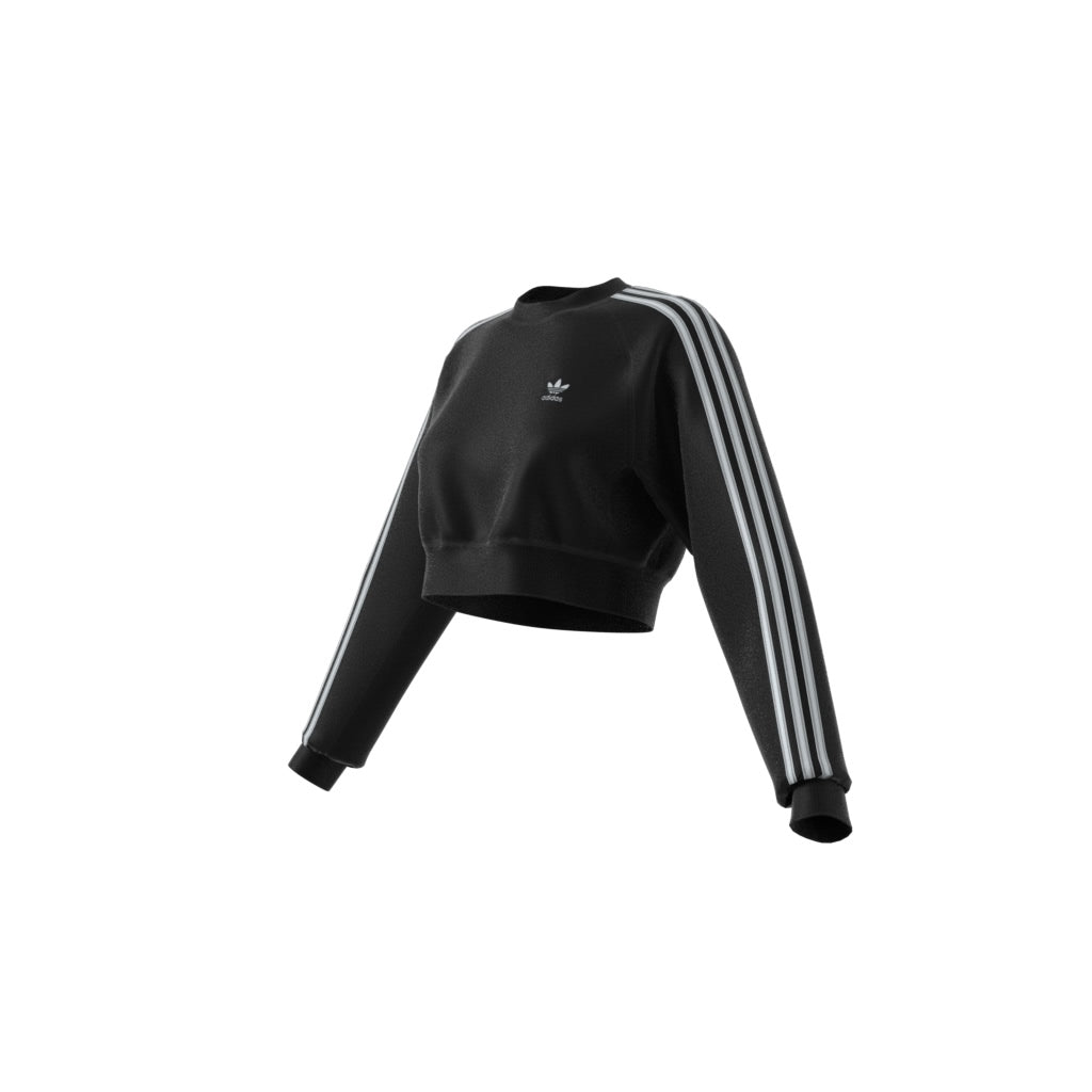 Adicolor Classics High Shine Crew Sweatshirt Black