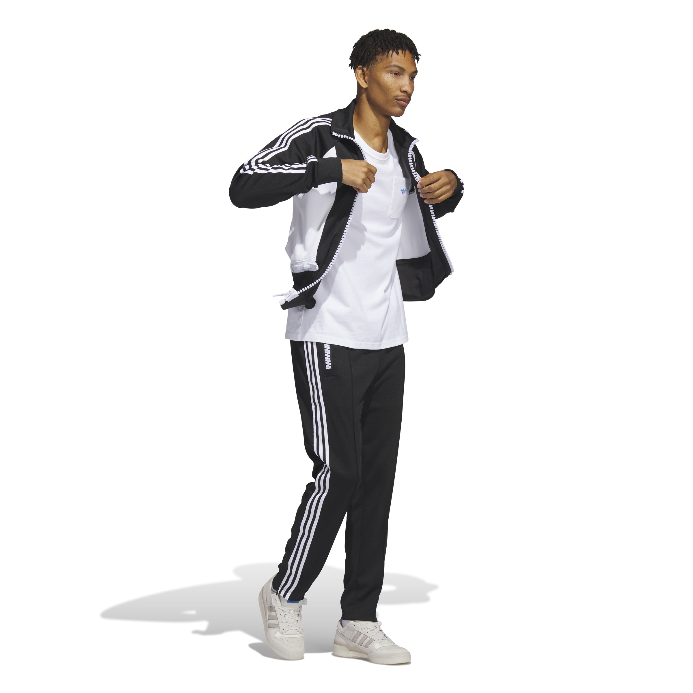 Jeremy Scott Big Zip Track Jacket Black