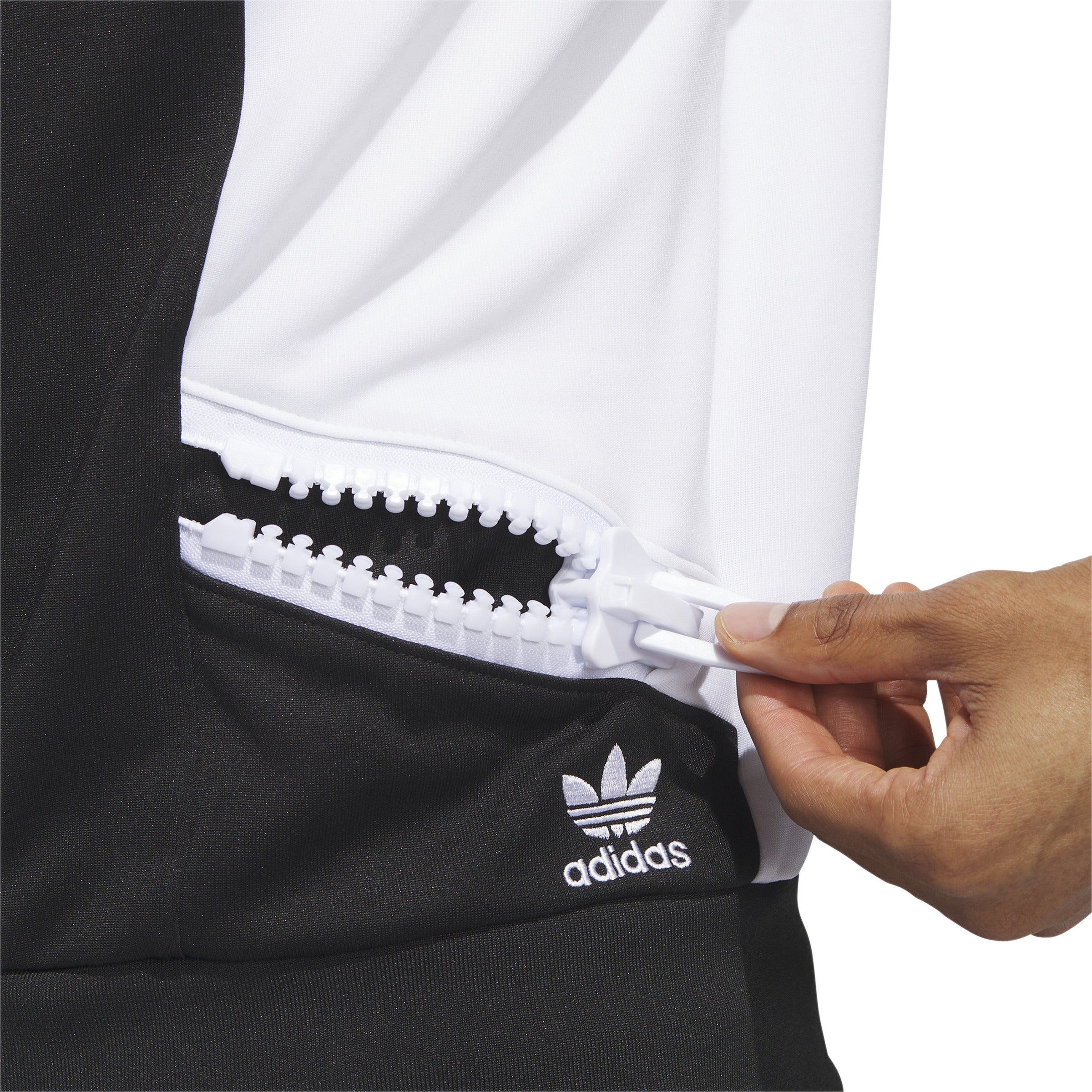 Jeremy Scott Big Zip Track Jacket Black