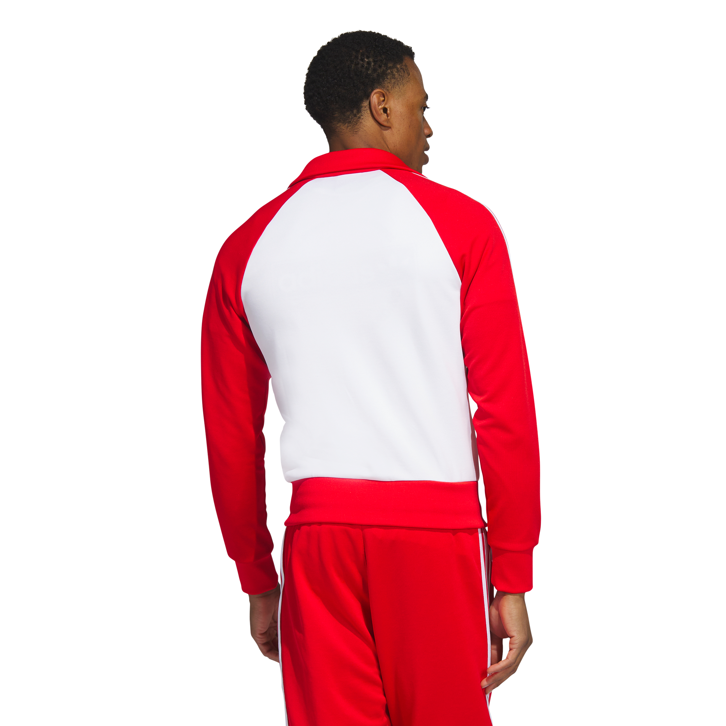 Jeremy Scott Big Zip Jacket Red White