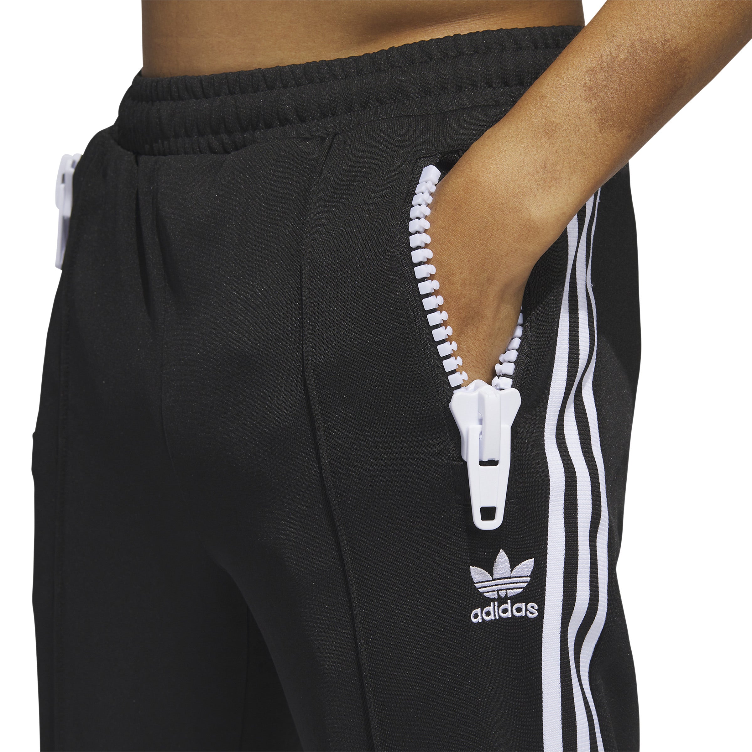 Jeremy Scott Big Zip Pants Black