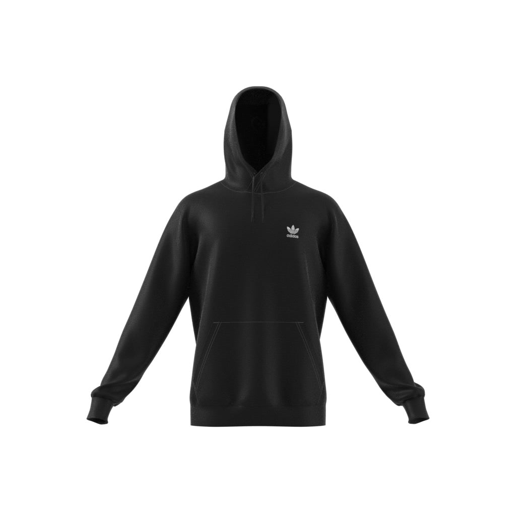 Trefoil Essentials Pullover Hoodie Black