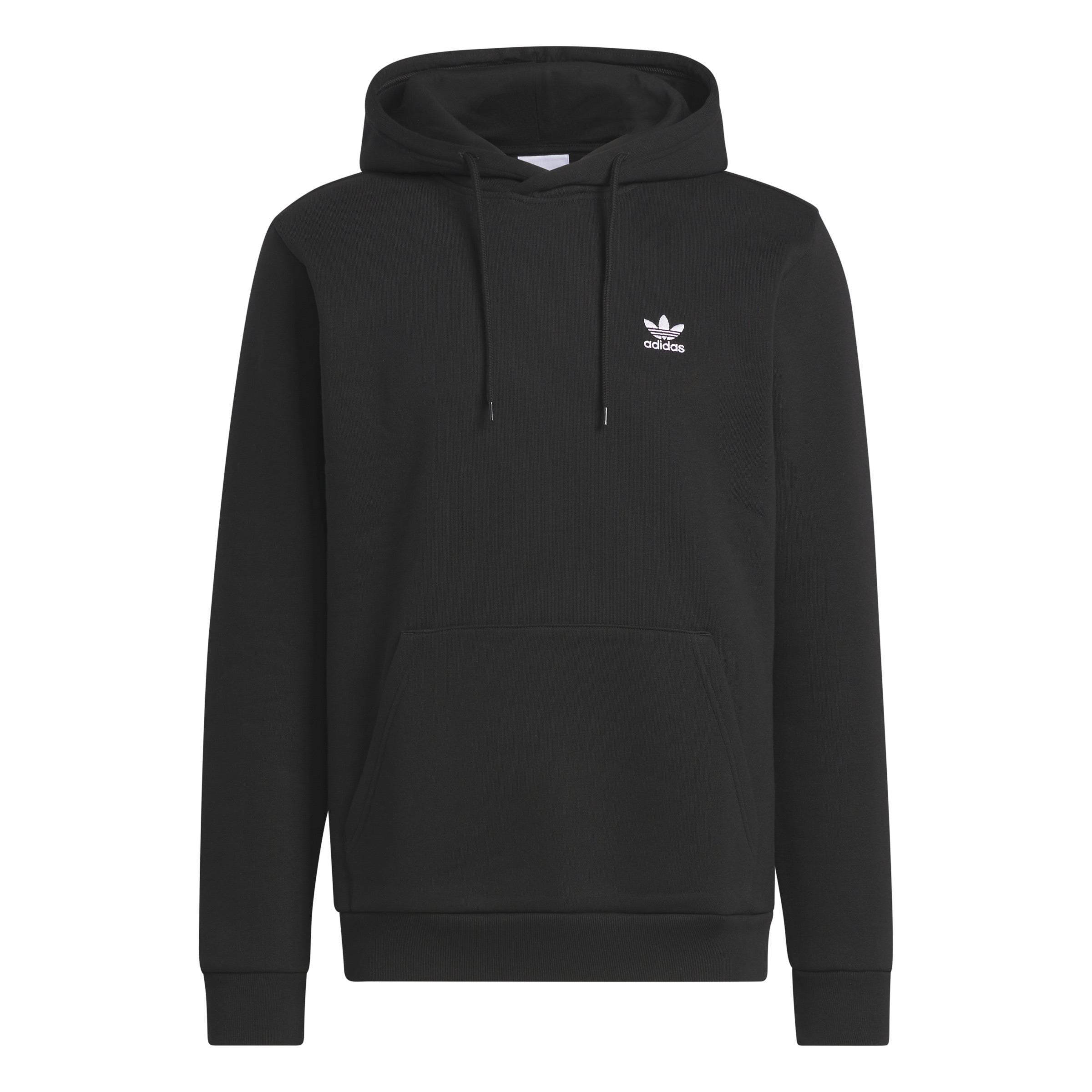 Trefoil Essentials Pullover Hoodie Black