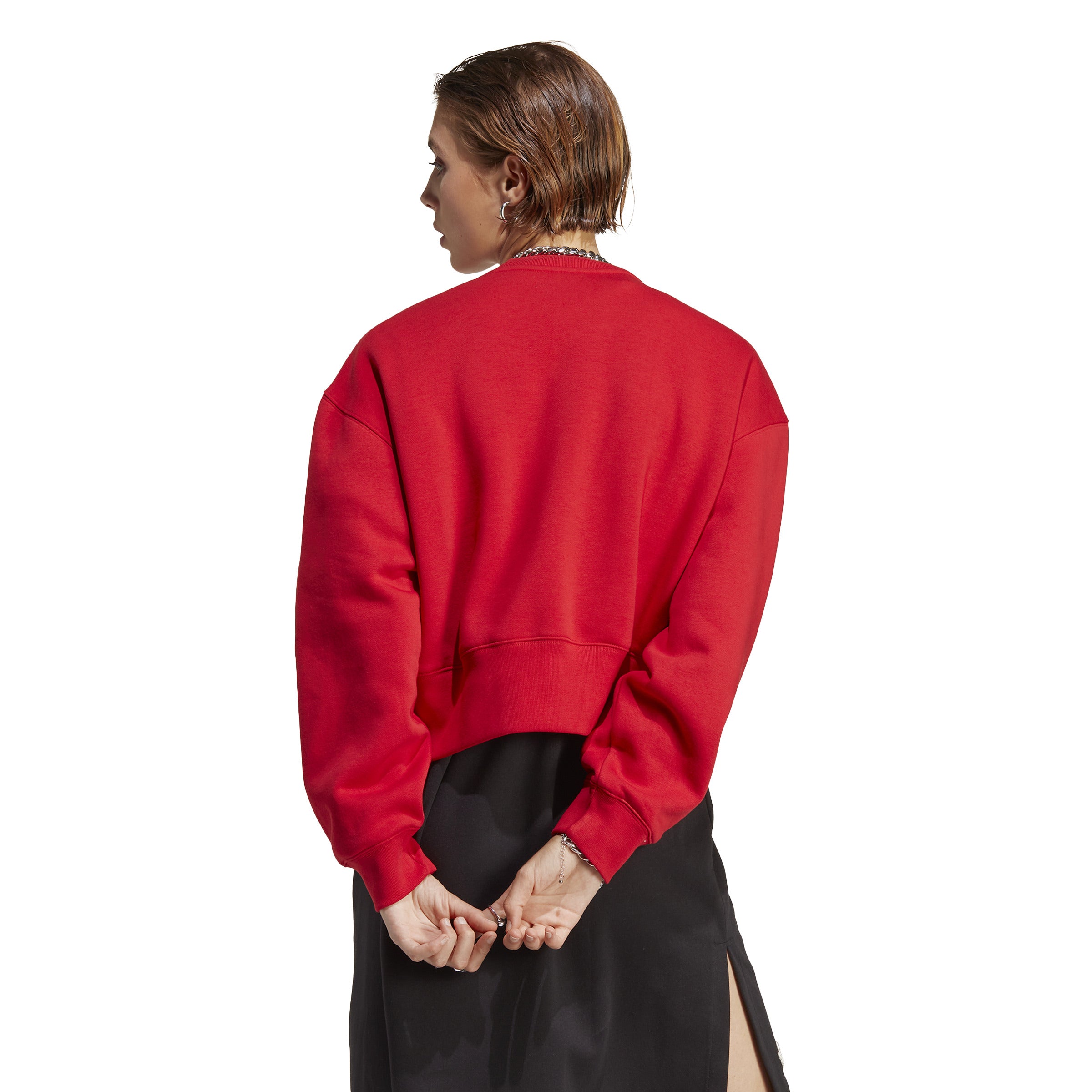Adicolor Essentials Crew Sweatshirt Red
