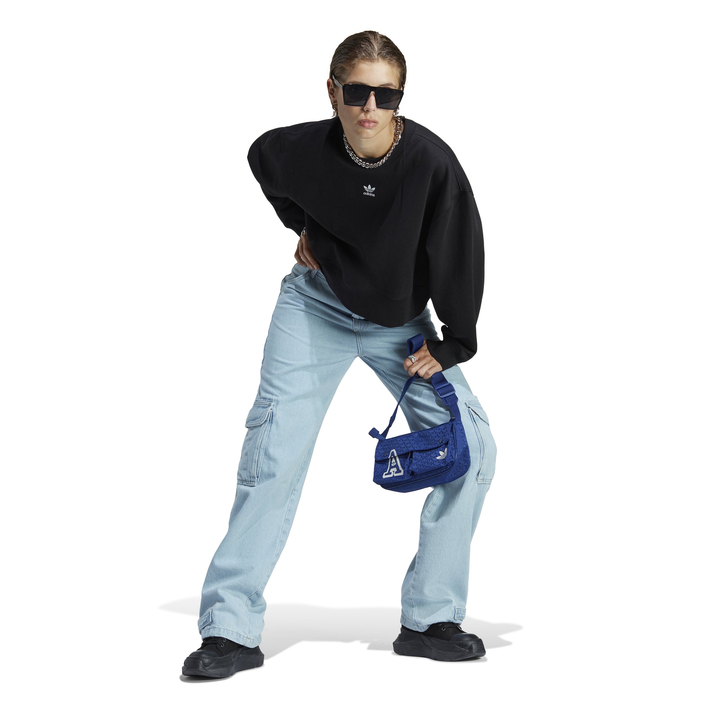 Adicolor Essentials Crew Sweatshirt Black