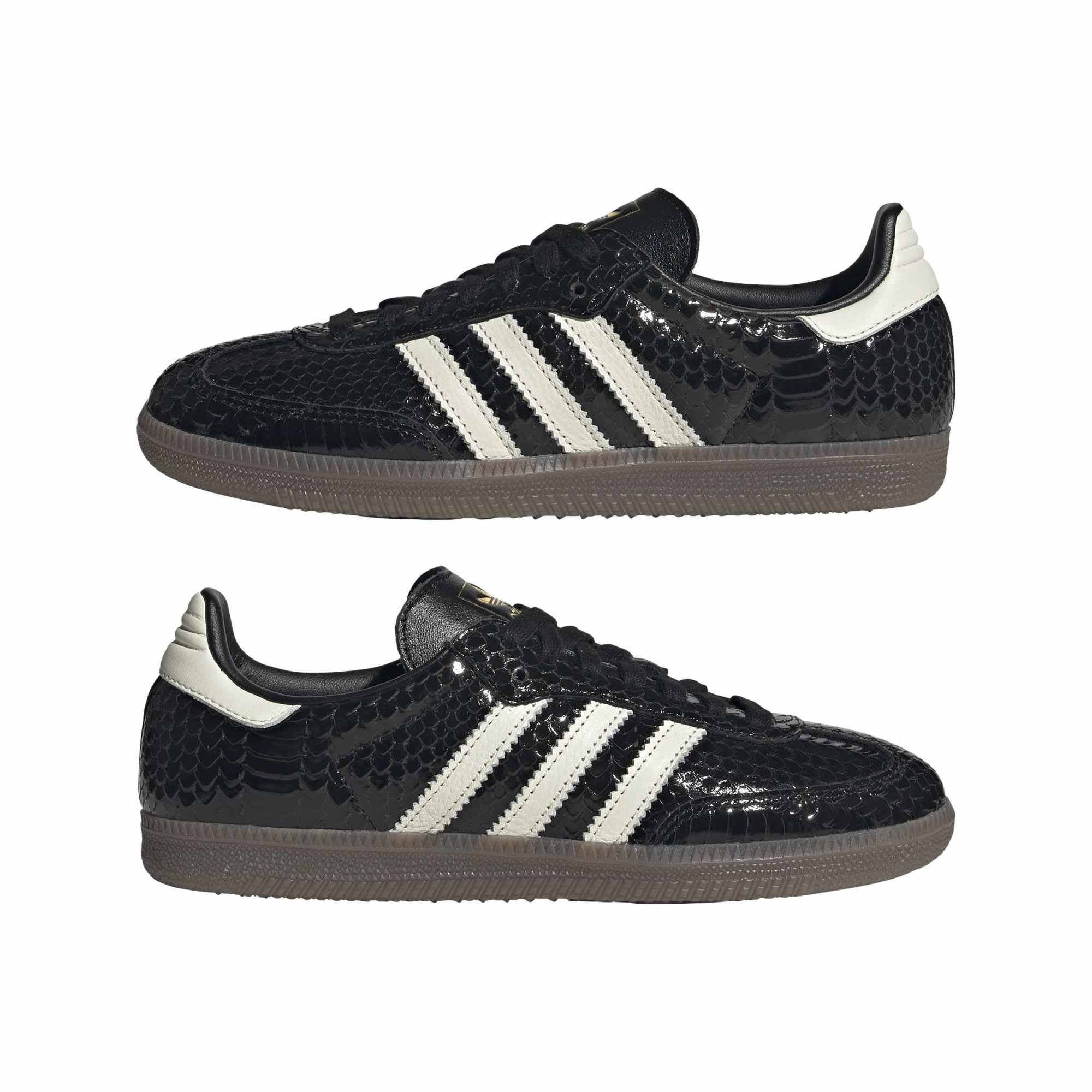 Samba Patent Snakeskin Core Black Off White