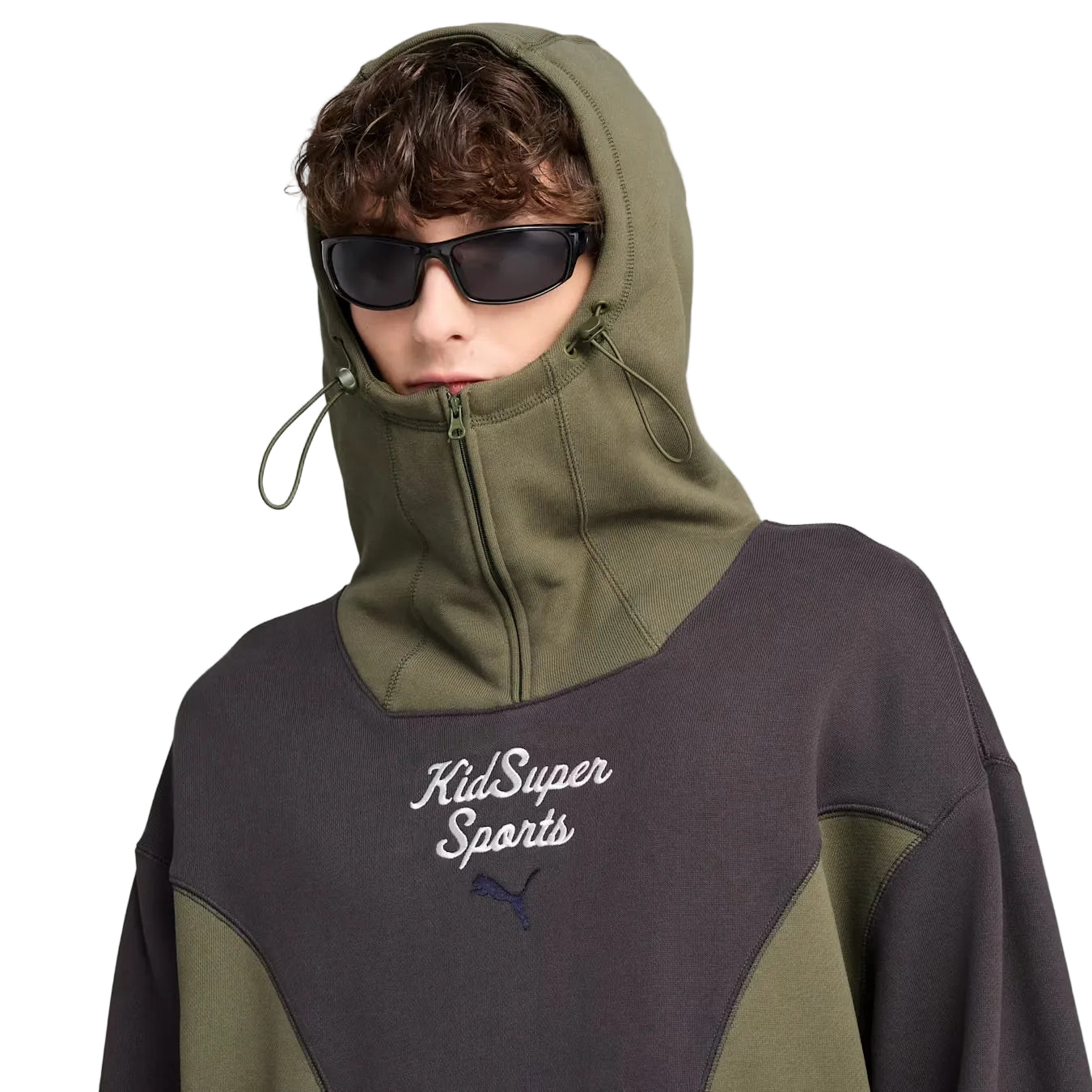 Puma X Kidsuper Progrsive Black Pullover Hoodie