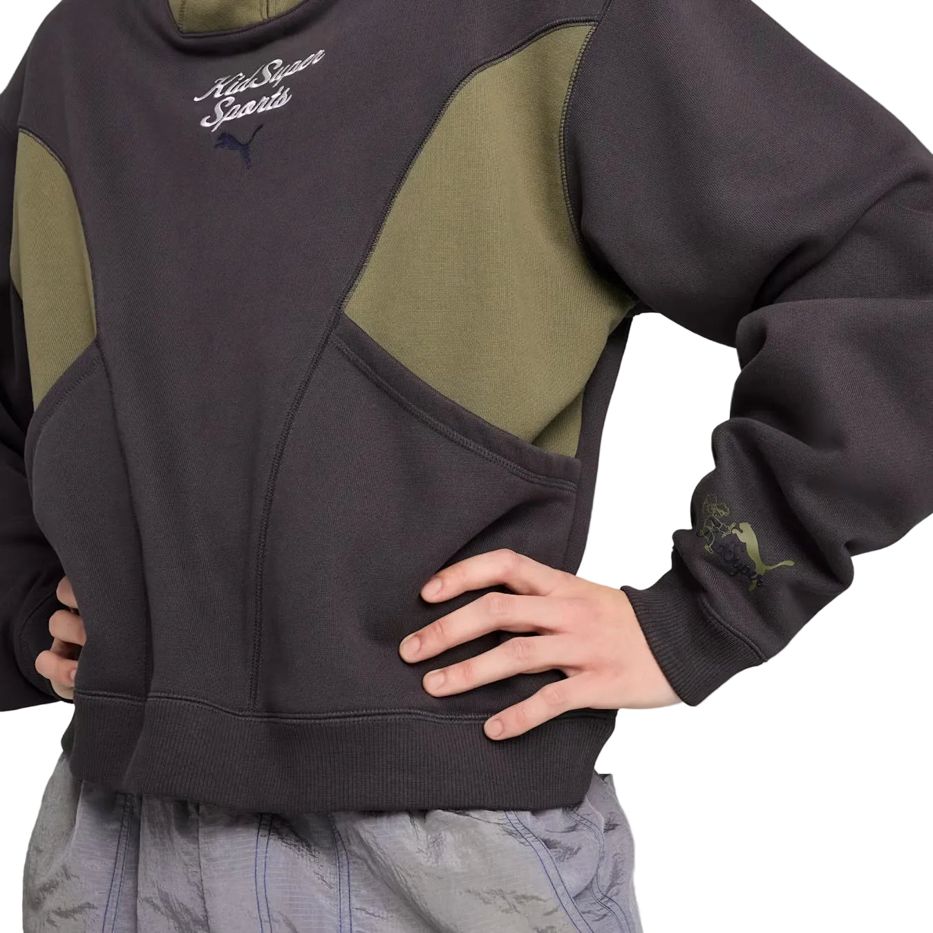 Puma X Kidsuper Progrsive Black Pullover Hoodie