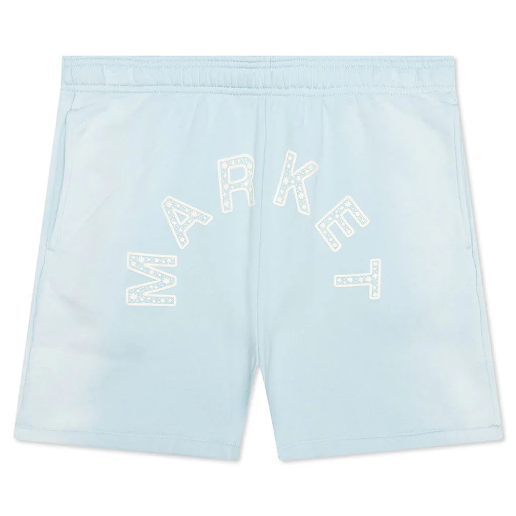 Starry Arc Fleece Short Blue