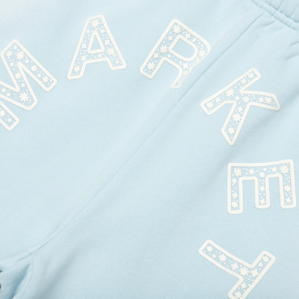 Starry Arc Fleece Short Blue