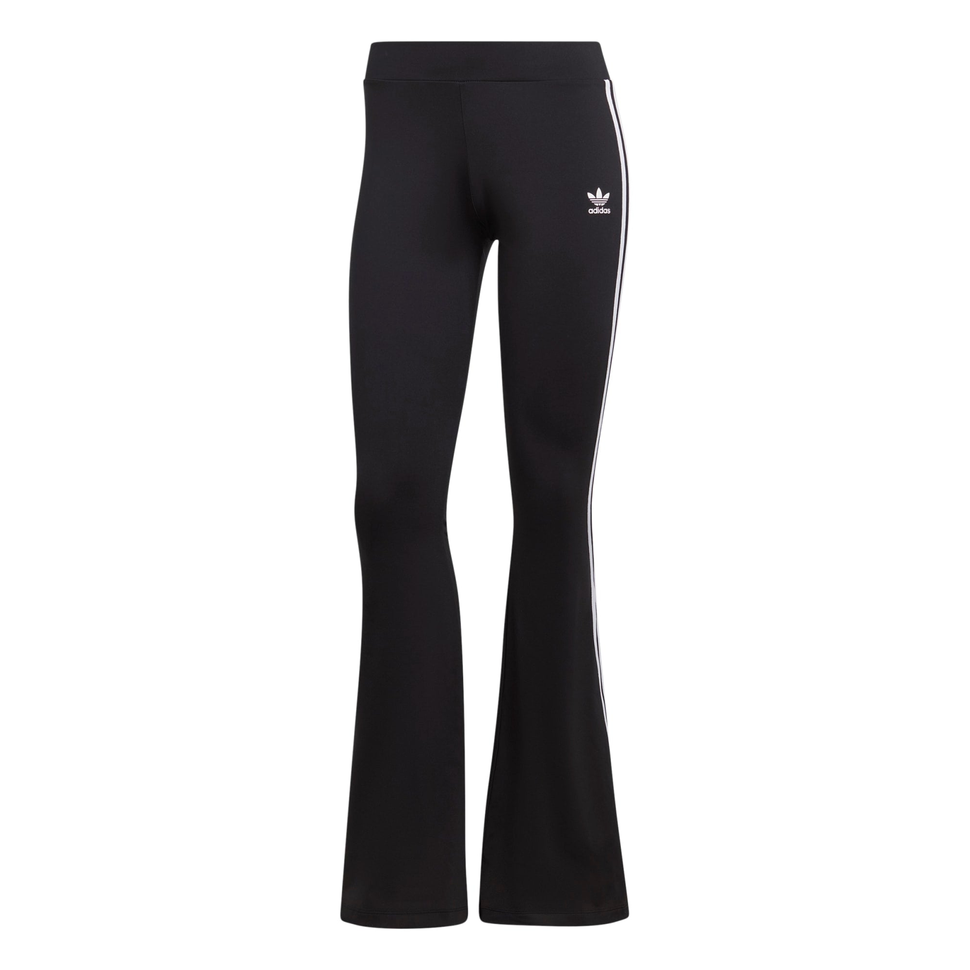 Czarny Flared Fit Leggings
