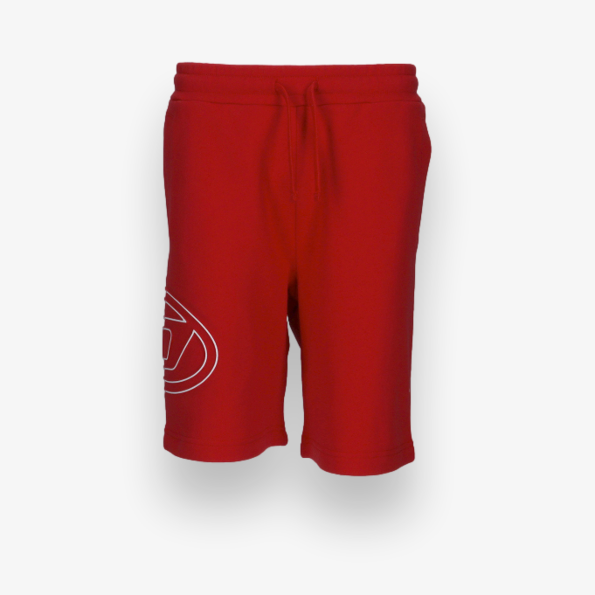Fleece Shorts With Oval D Logo