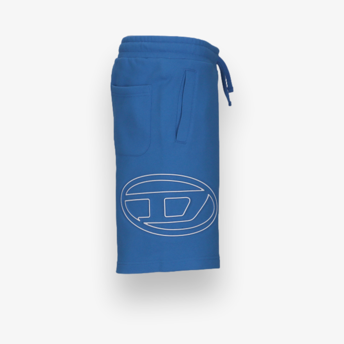 Fleece Shorts With Oval D Logo