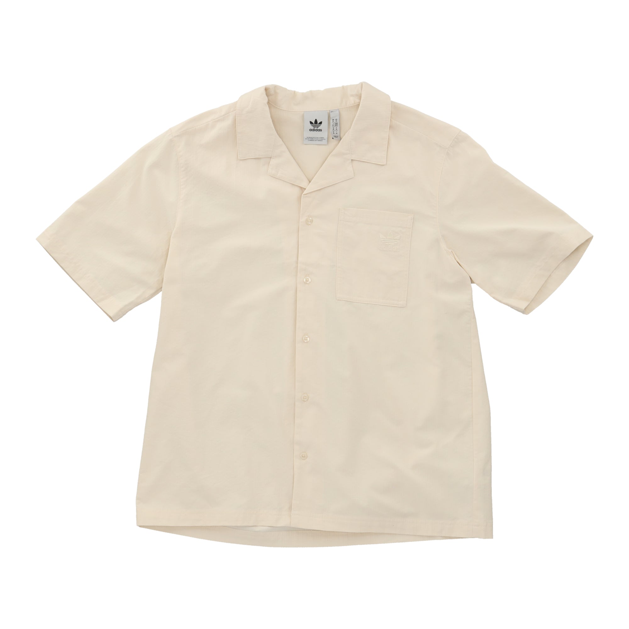 Essentials Seersucker Short Sleeve Shirt - White