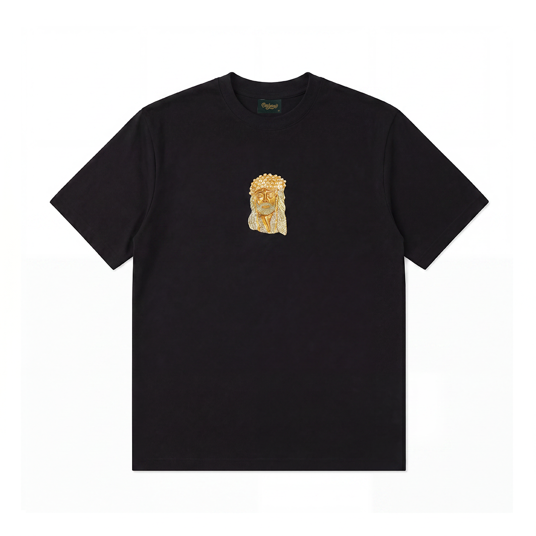 Only One Jesus Piece Black T-Shirt