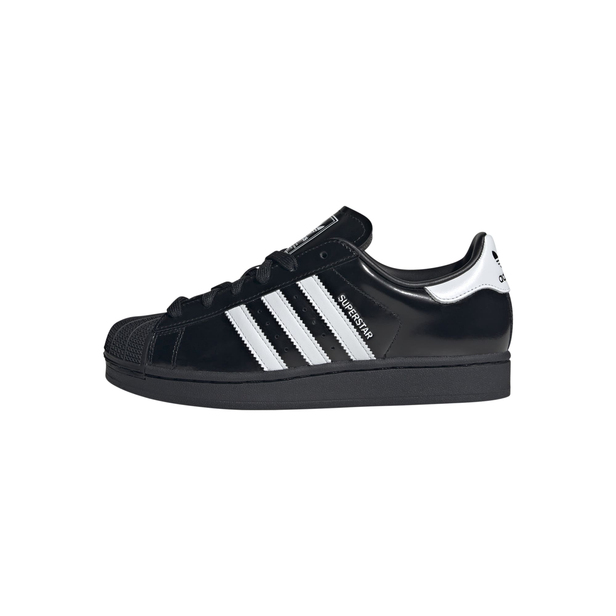 Superstar II Black White Patent