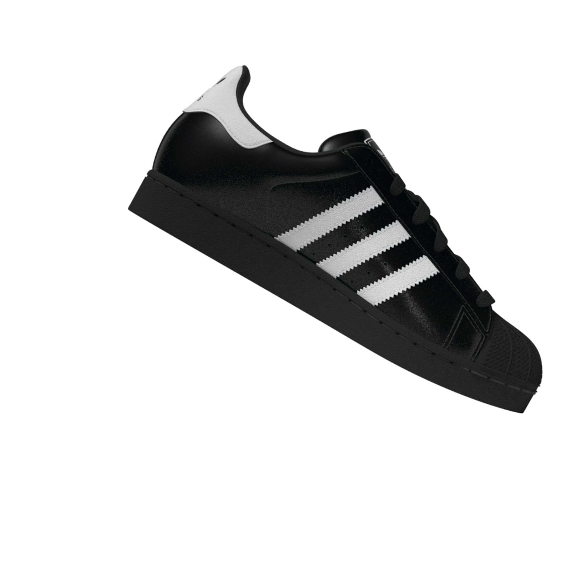 Superstar II Black White Patent