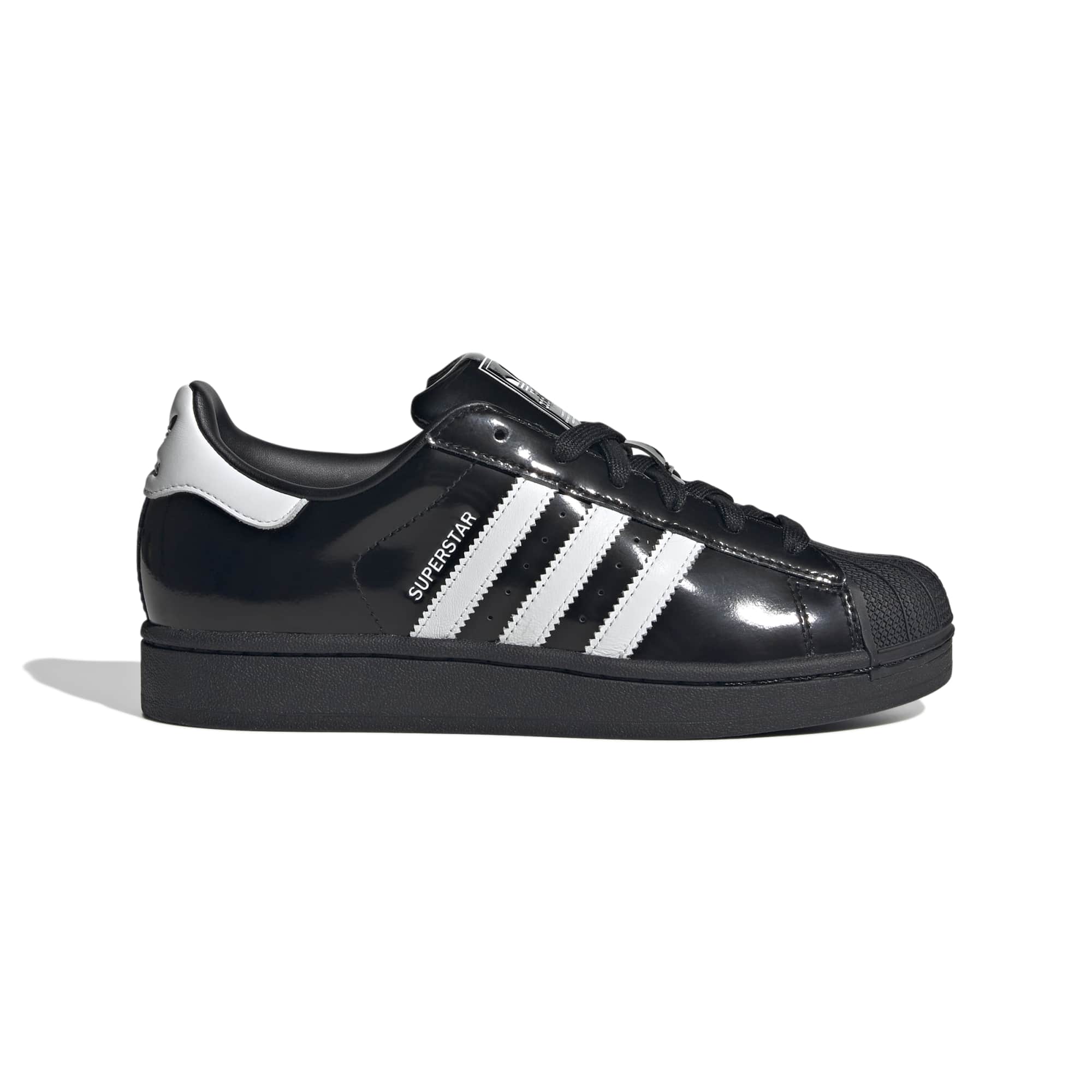 Superstar II Black White Patent
