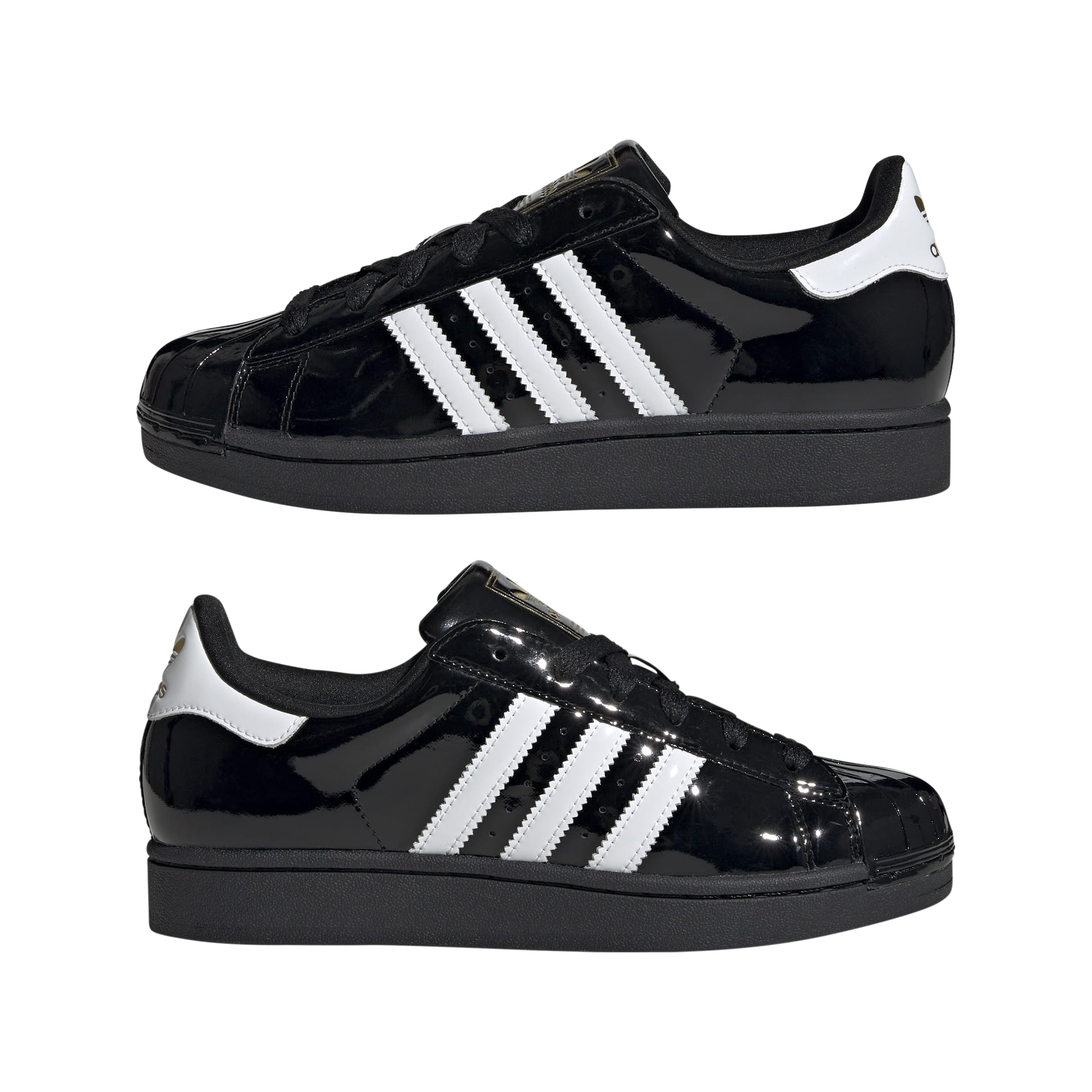 Superstar II Black Patent Leather