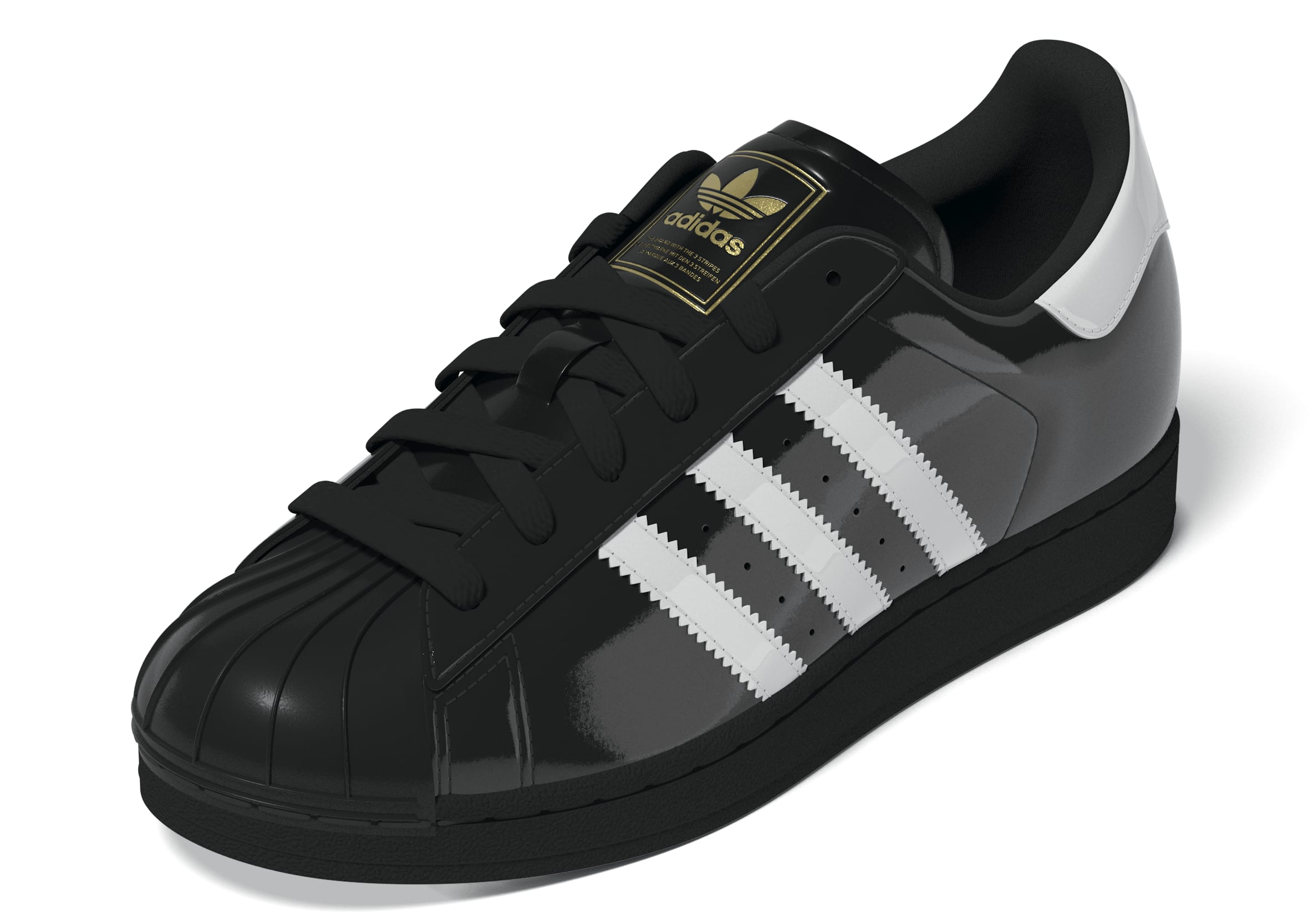 Superstar II Black Patent Leather
