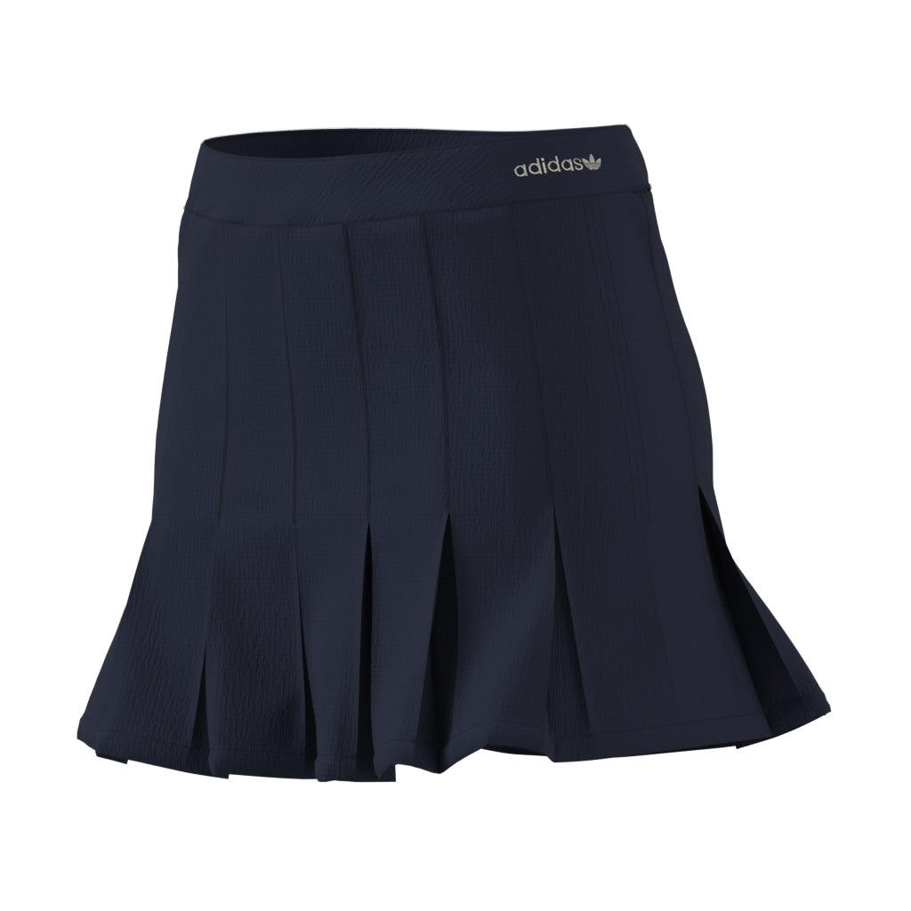 Pleated Skirt Blue