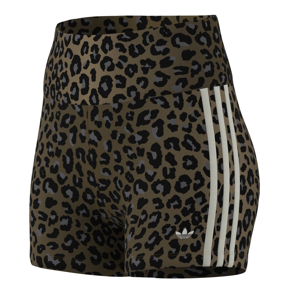 Multicolor Leopard Booty Shorts