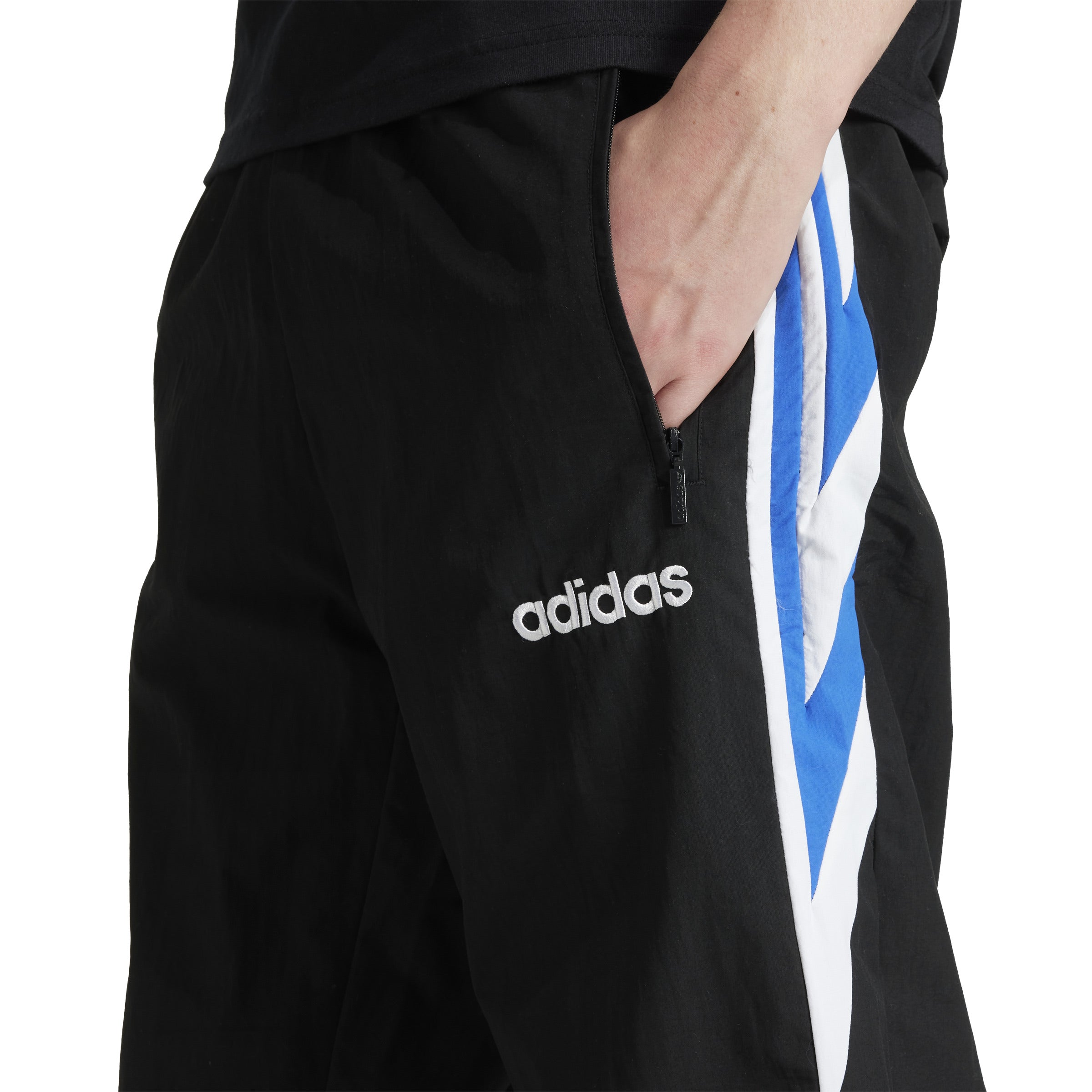 Track Black & White & Blue Pant