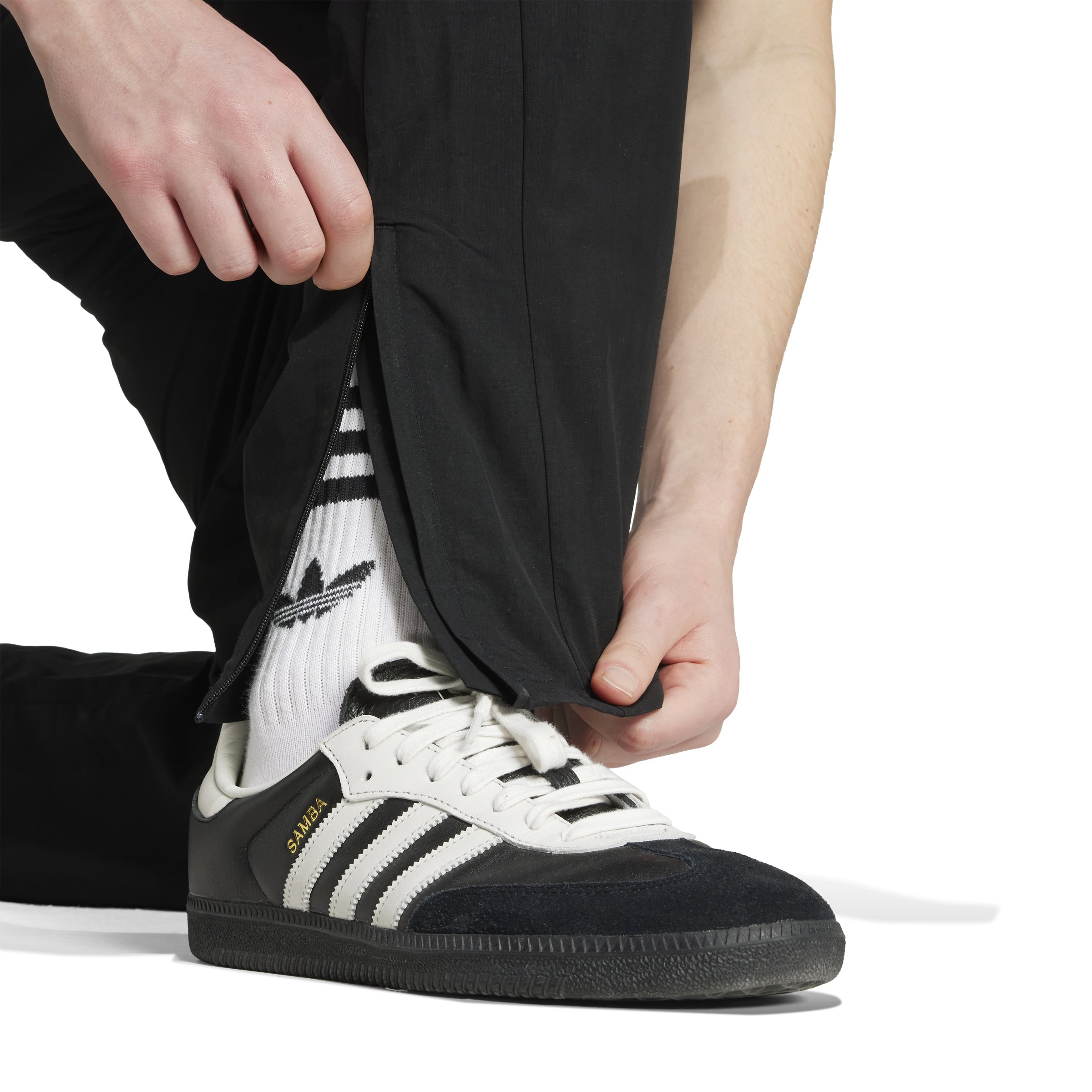 Track Black & White & Blue Pant