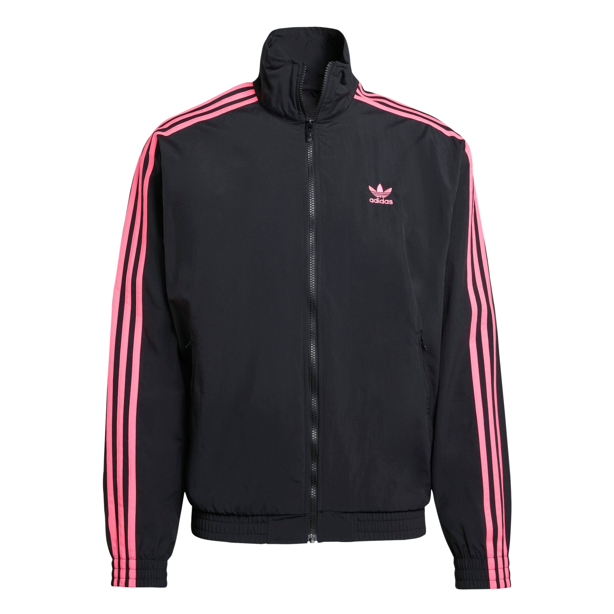 Firebird Black & Lucid Pink Track Top