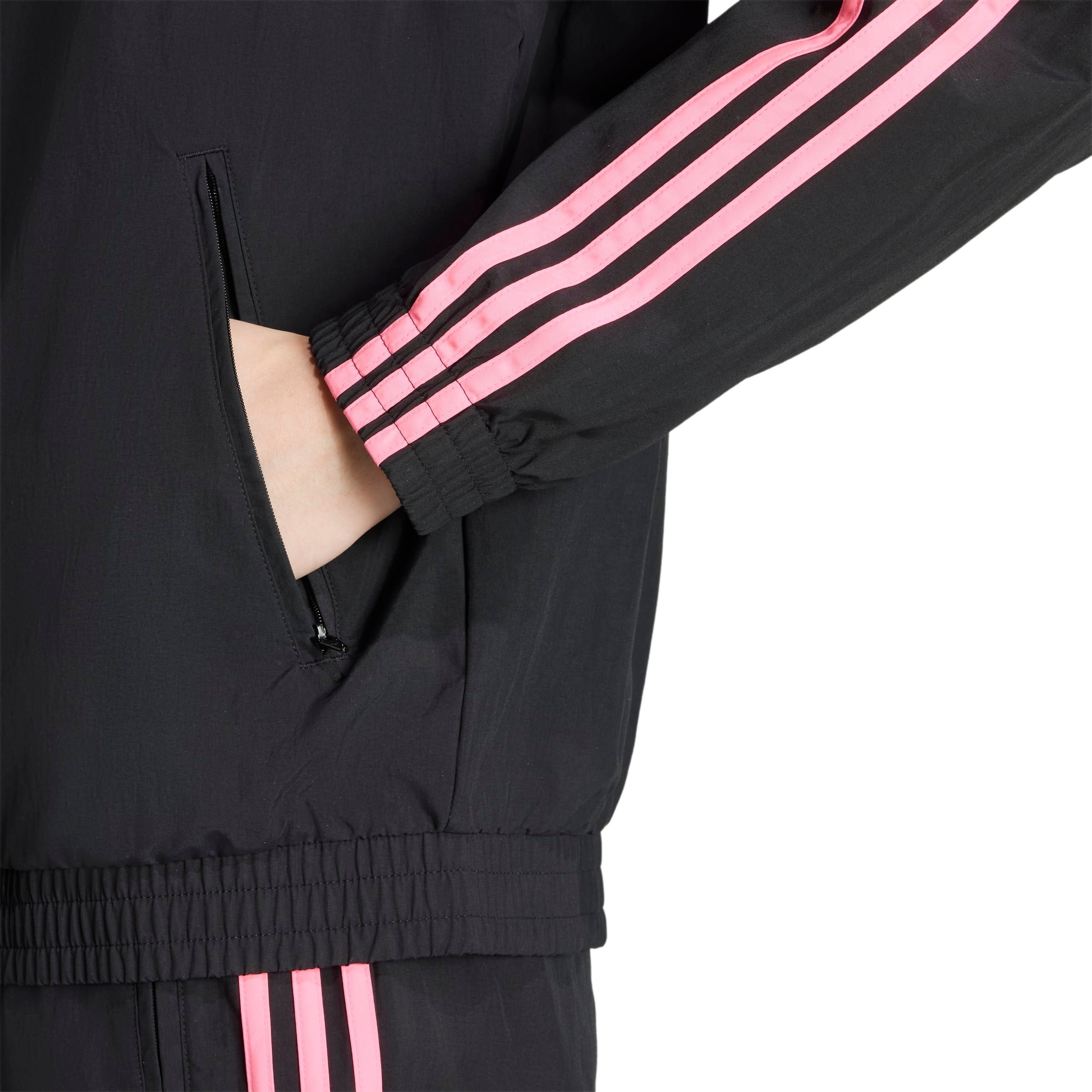 Firebird Black & Lucid Pink Track Top