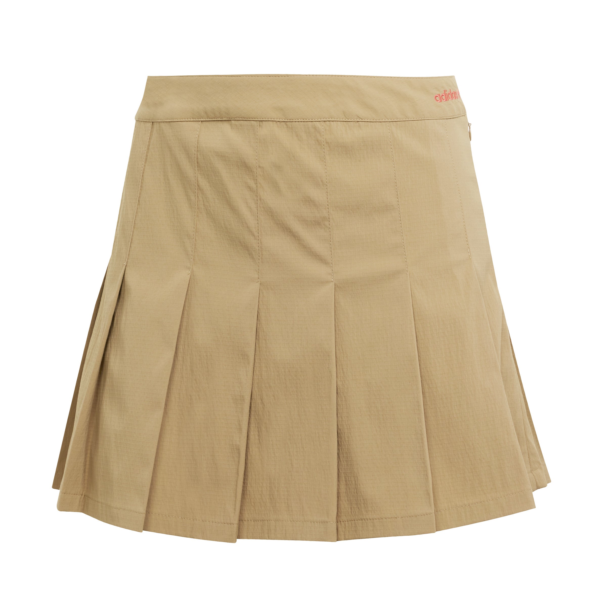 Pleated Skirt Brown