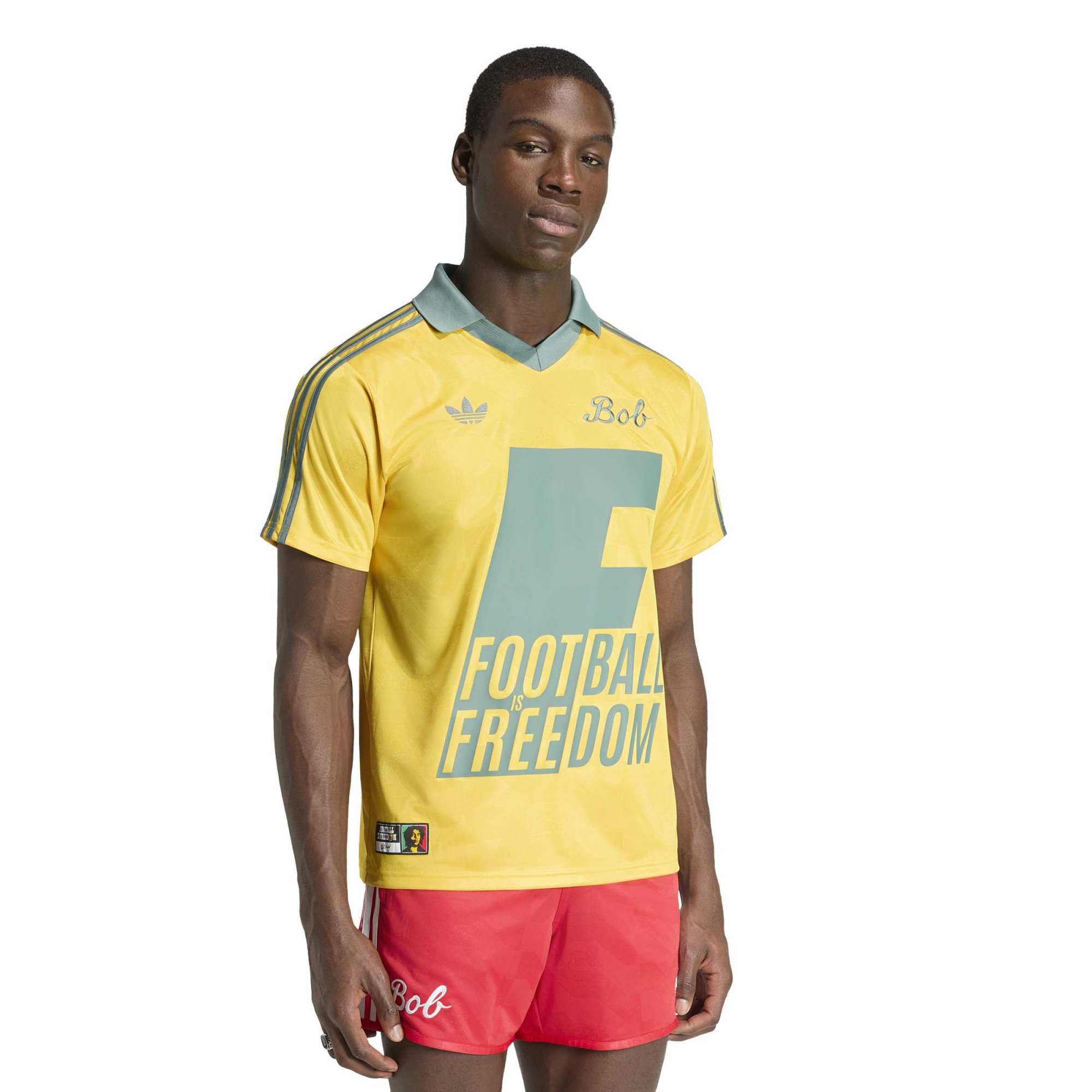 Yellow Bob Marley Originals Jersey