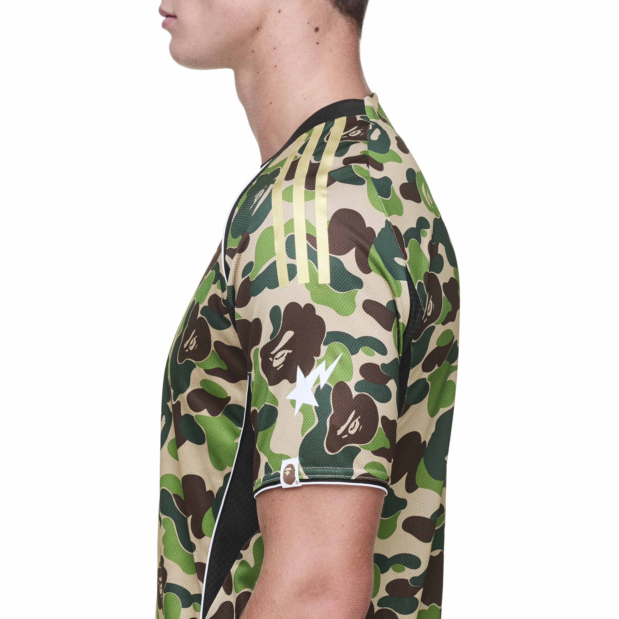 Bape FB Green Jersey T-Shirt