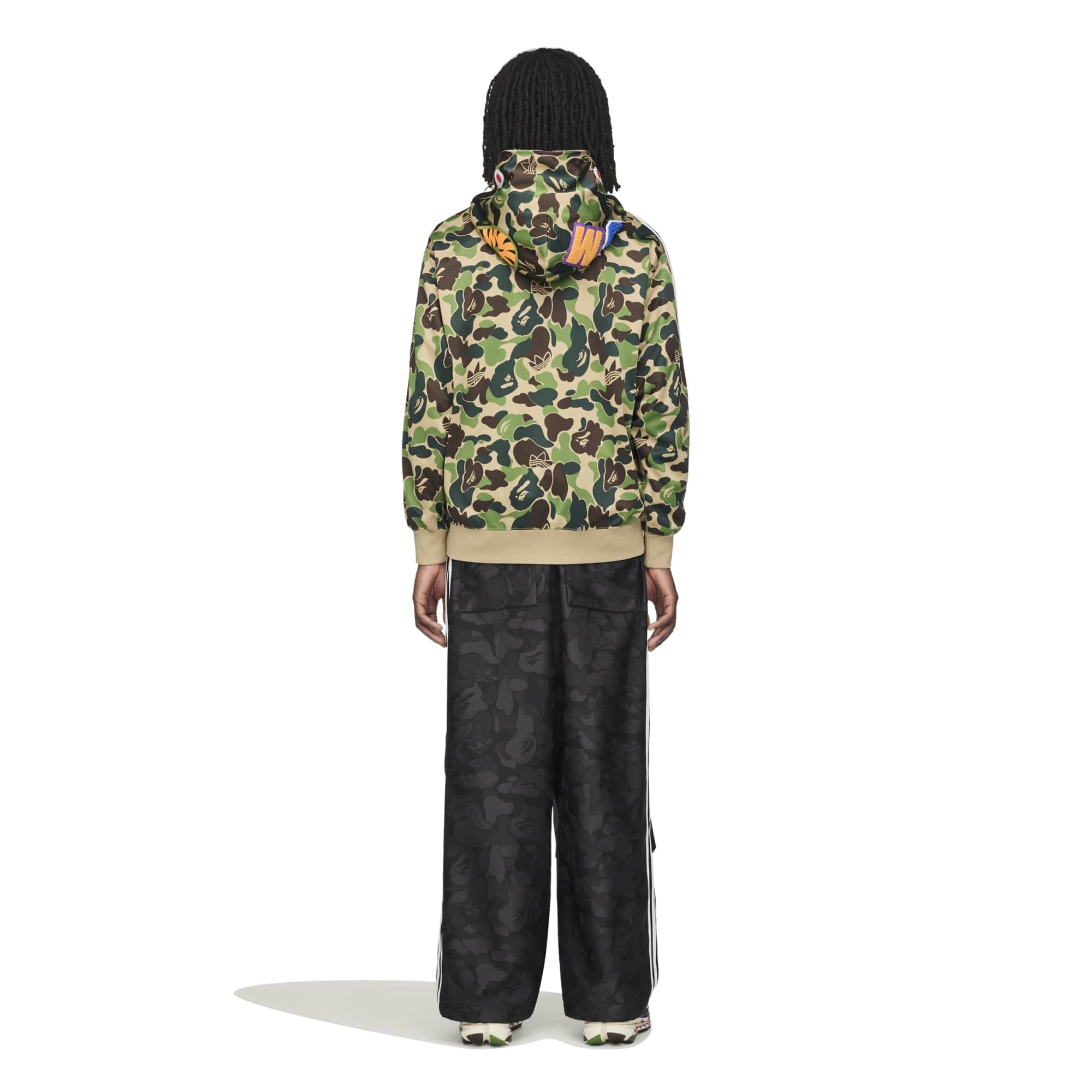 Shark Track Green Full Zip Hoodie